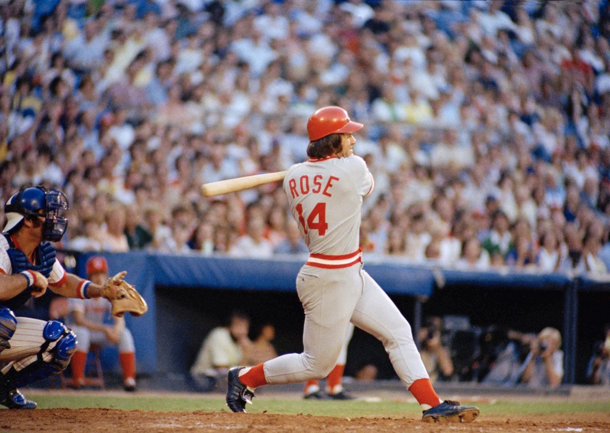 Pete Rose played 24 seasons in MLB and hit 4,256 hits, the most in history. AP News