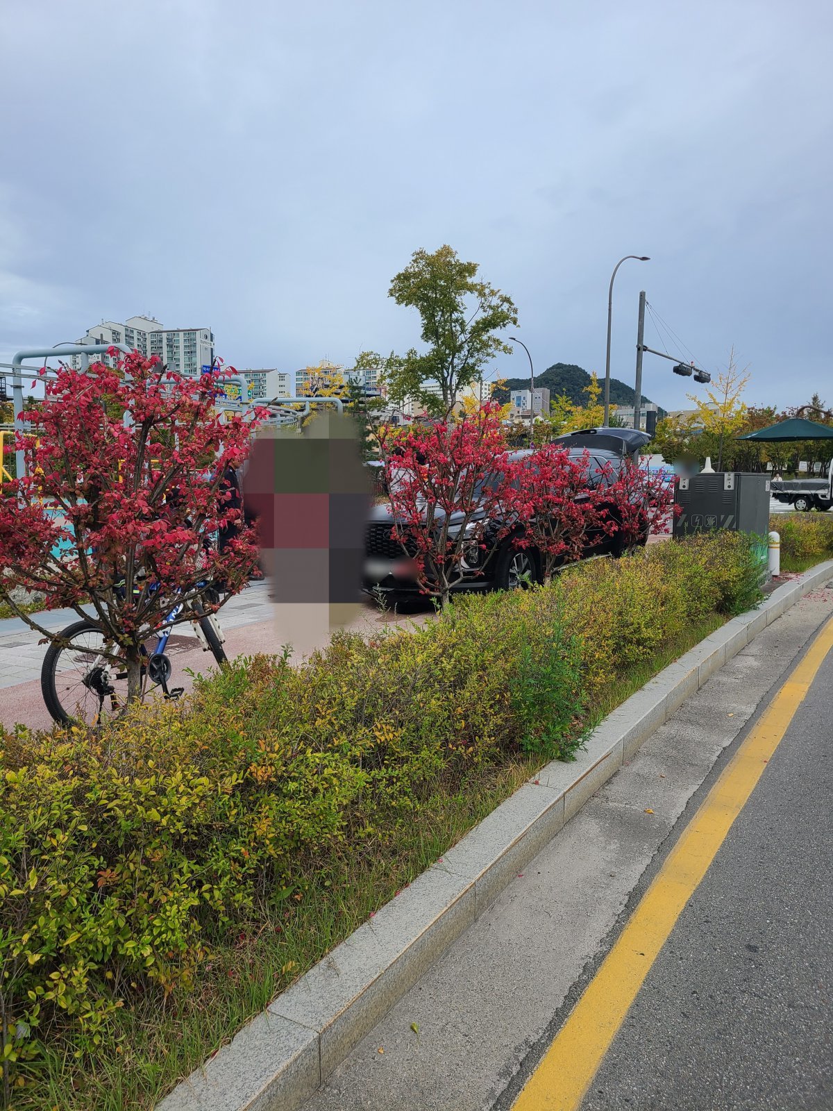 강원 춘천 효자동 교통사고 현장.(강원도소방본부 제공)