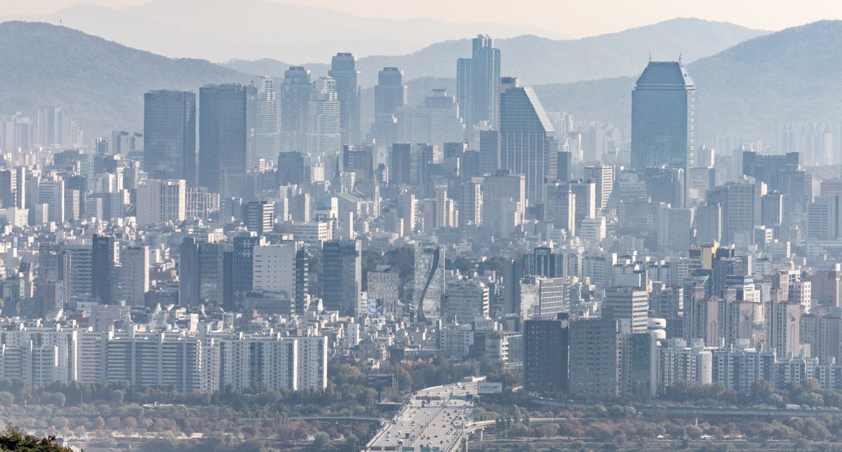 기사와 직접적 관련 없는 참고사진. 지난달 8일 서울 강남구·서초구 아파트 단지의 모습. 뉴스1