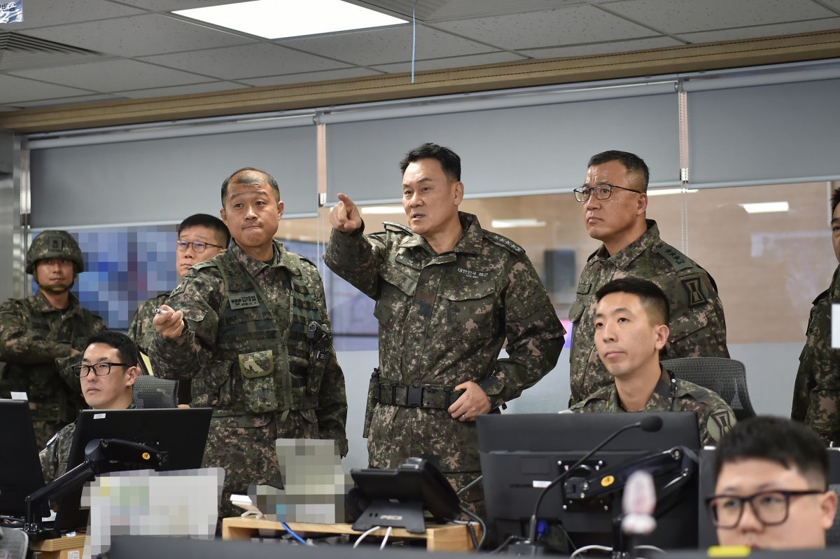 김명수 합참의장. 대한민국 합동참모본부 제공