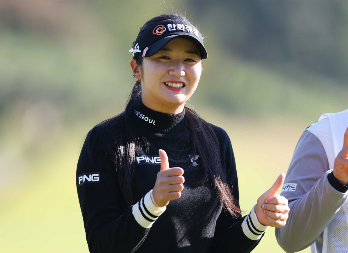 2022년 한국여자프로골프(KLPGA)투어에 데뷔한 박혜준은 지난해 2부 투어로 내려갔다가 이번 시즌 다시 KLPGA투어로 복귀했다. 준우승을 두 번 하는 등 시드를 유지한 박혜준은 “내년엔 데뷔 첫 승을 넘어 2승이 목표”라고 했다. KLPGA투어 제공