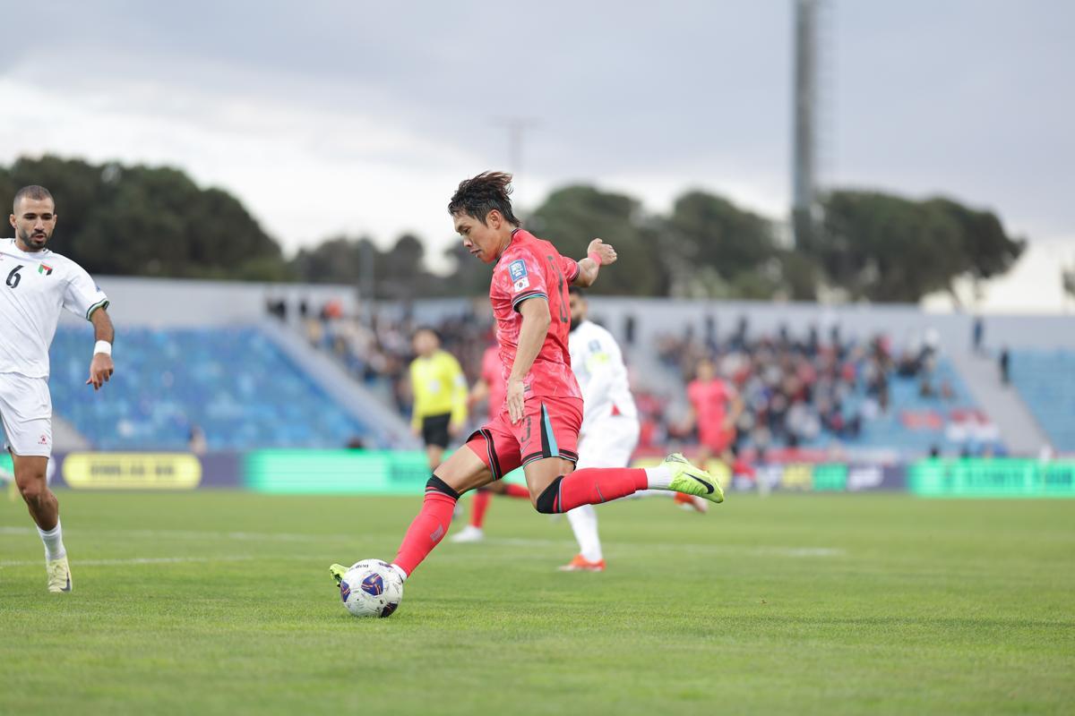 울산의 측면 수비수 이명재는 올해 축구대표팀에 처음으로 뽑혀 A매치 데뷔의 꿈을 이뤘다. 대한축구협회 제공.