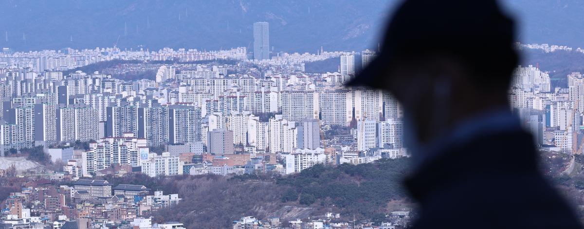 서울 남산에서 바라본 아파트 단지. 2024.12.8/뉴스1