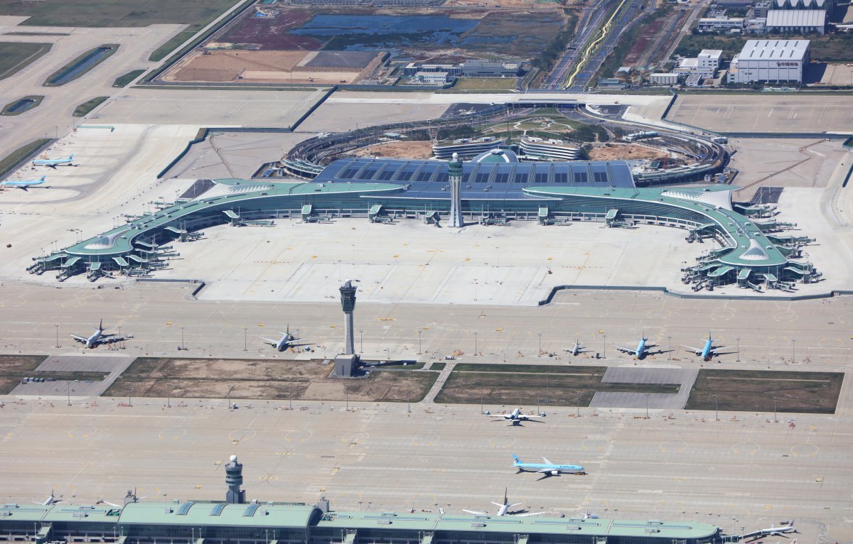 인천국제공항 제2여객터미널 전경. 인천공항 제공