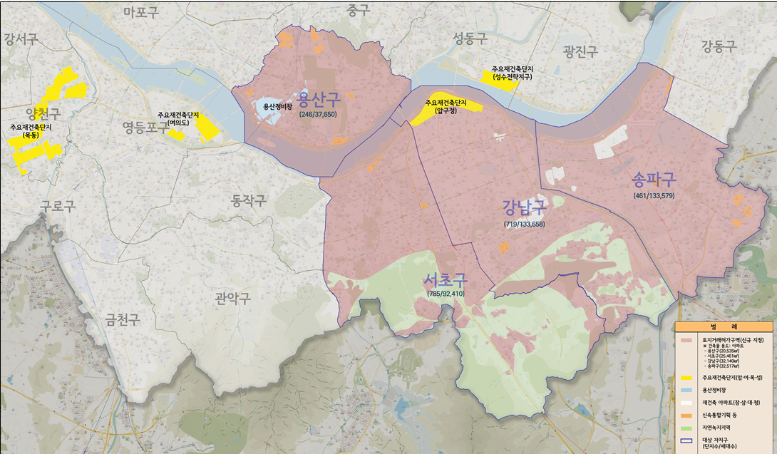 토지거래허가구역 신규 지정안.