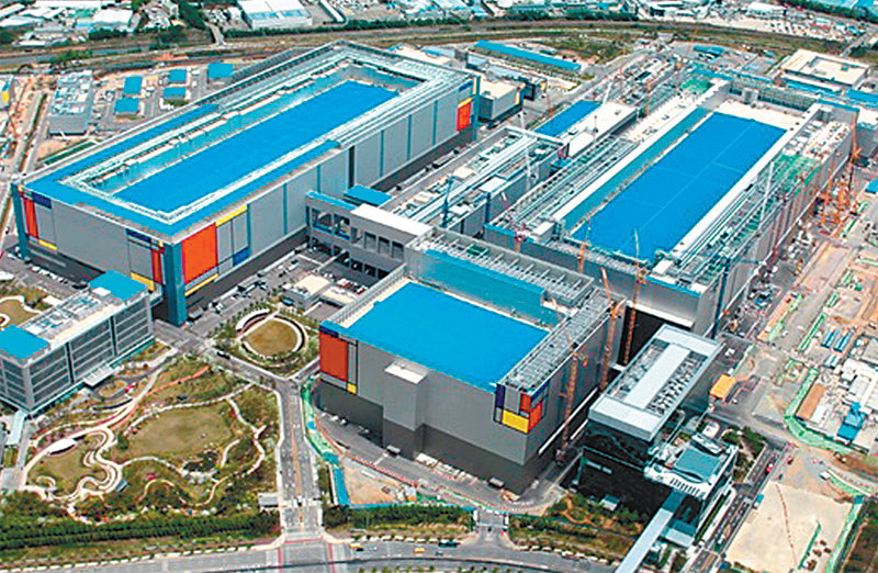 평택 반도체 공장. 삼성전자