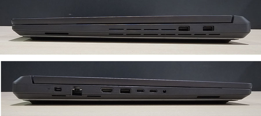 본체 양측면 인터페이스 구성 / 출처=IT동아