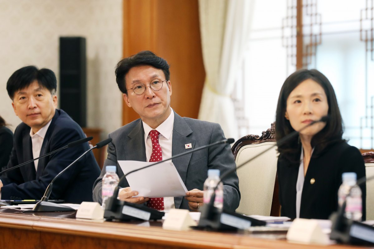 김민석 국무총리가 6일 서울 종로구 정부서울청사에서 열린 관광 활성화 미니정책 TF 회의에서 모두발언을 하고 있다. (총리실 제공) 2025.8.6/뉴스1