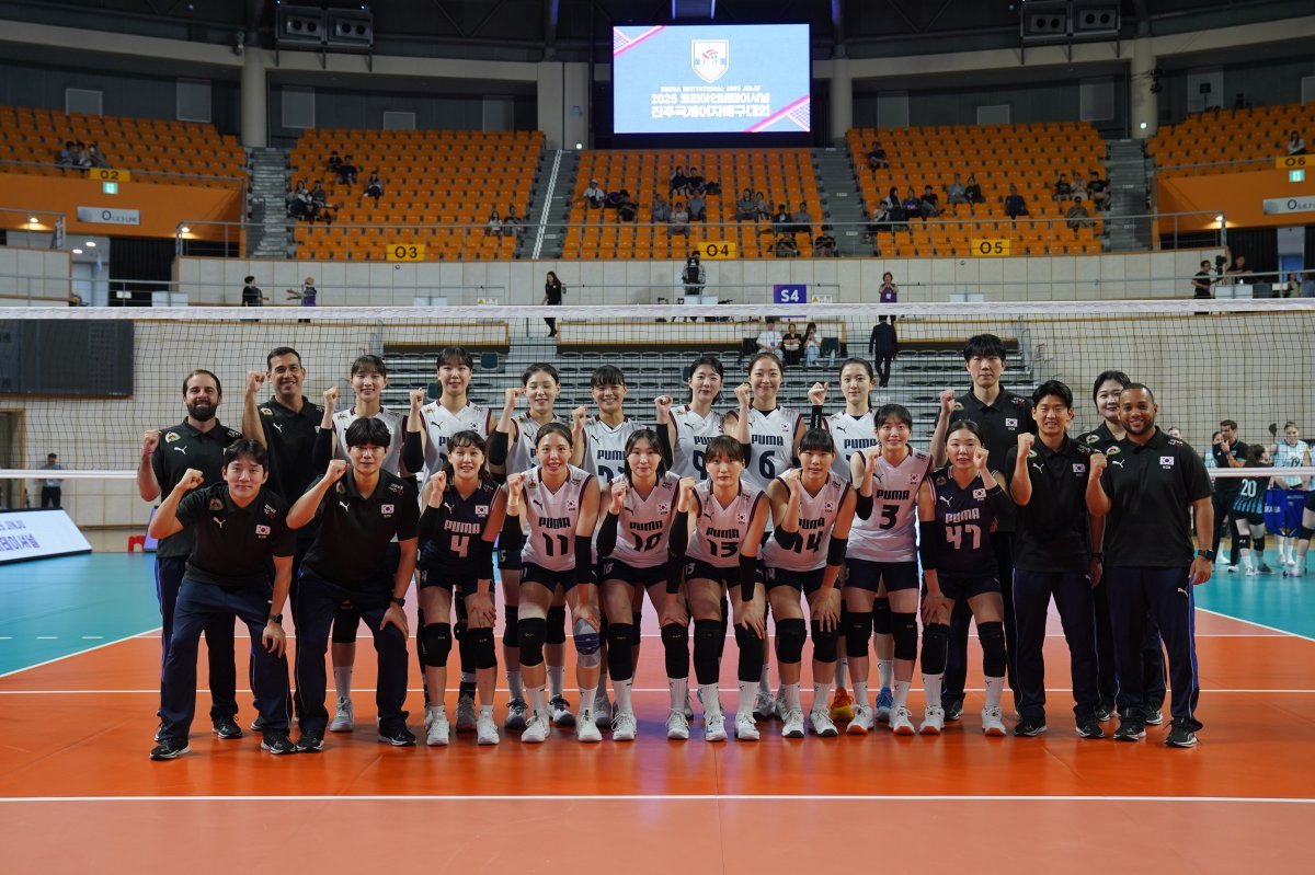 여자배구 대표팀이 아르헨티나에 1-3으로 패했다.(대한배구협회 제공)