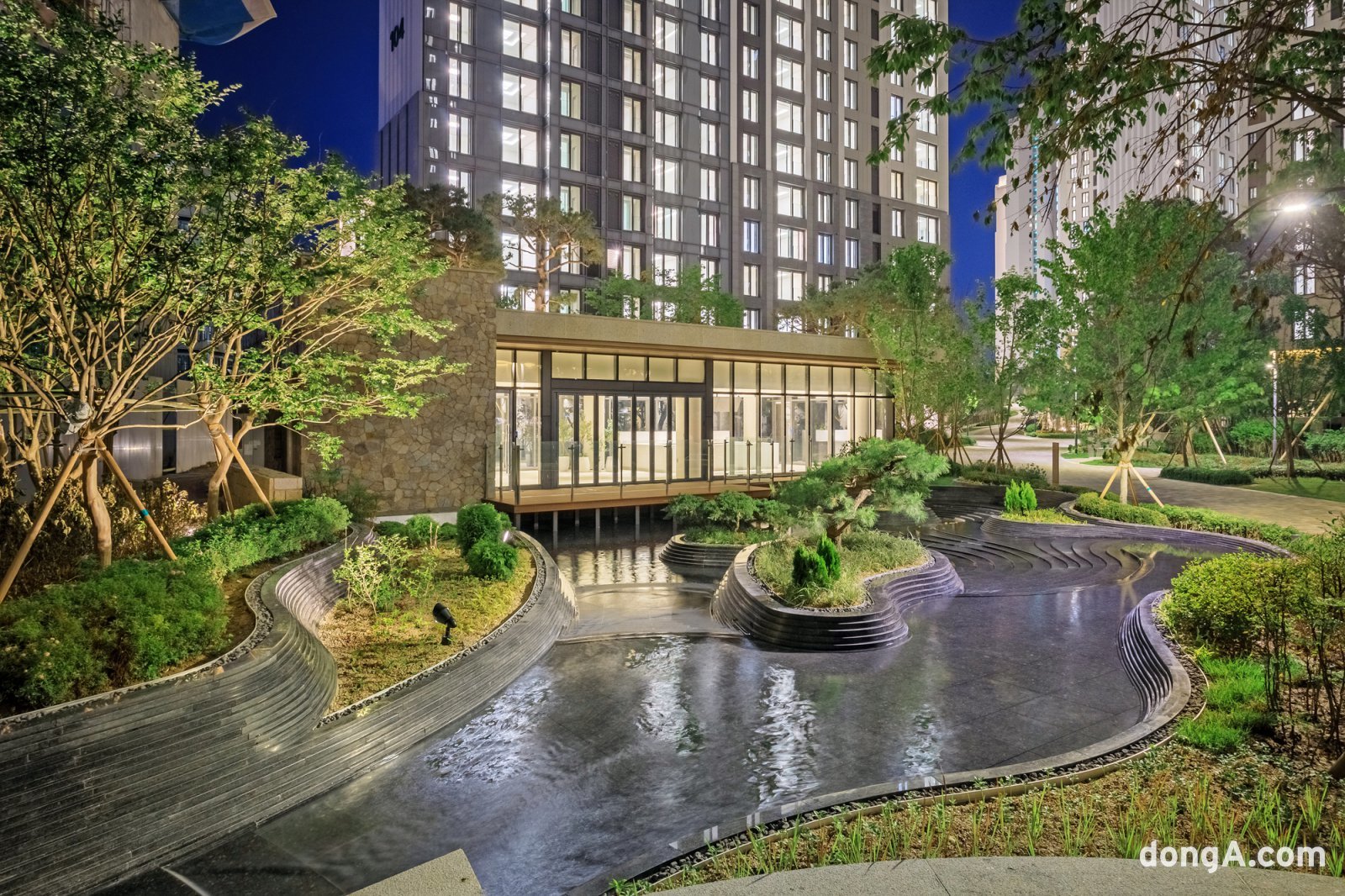 메이플자이 조경. GS건설 제공