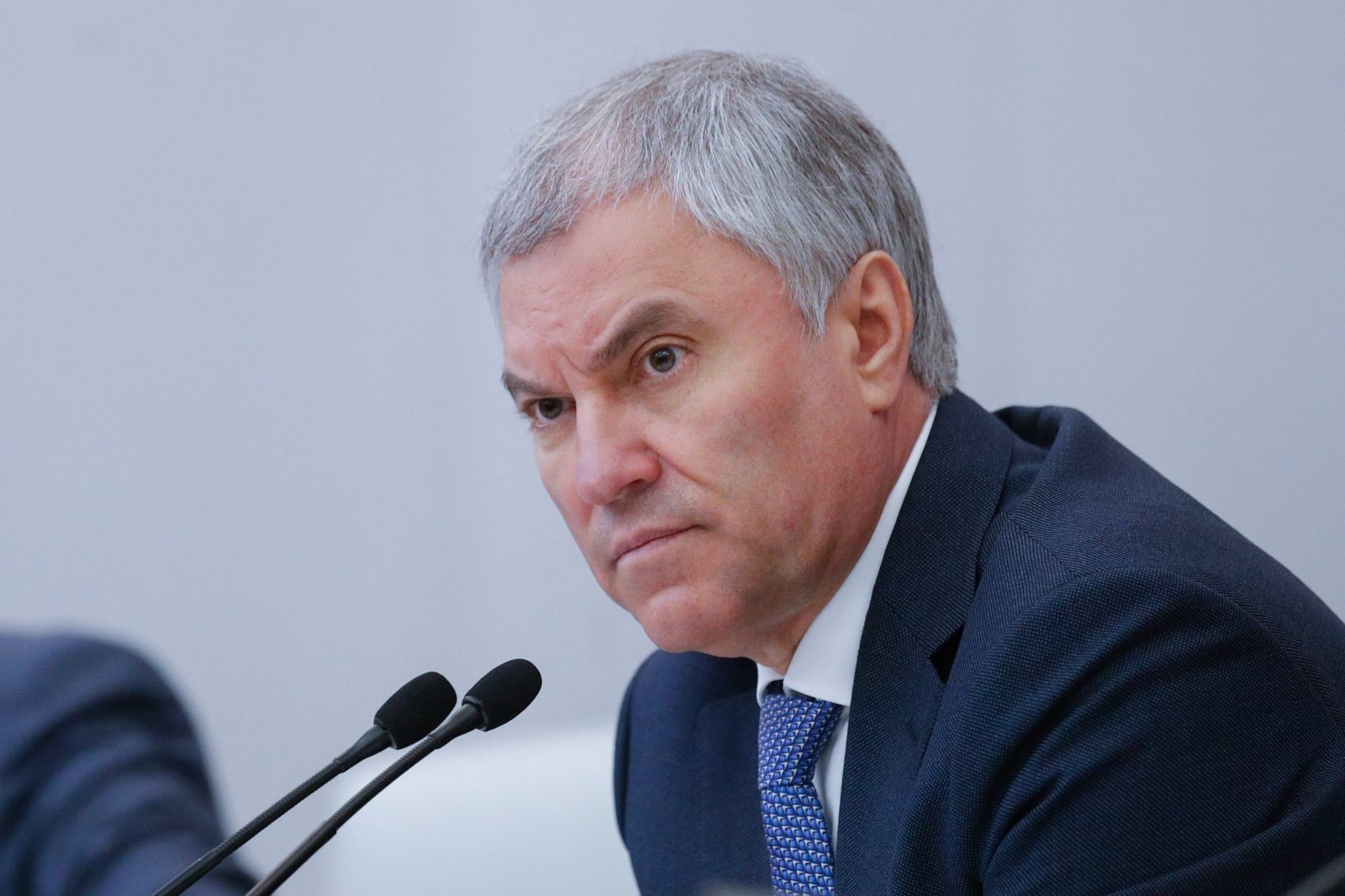 뱌체슬라프 볼로딘 러시아 국가두마(하원) 의장. (사진=뉴시스DB) [모스크바=AP/뉴시스]