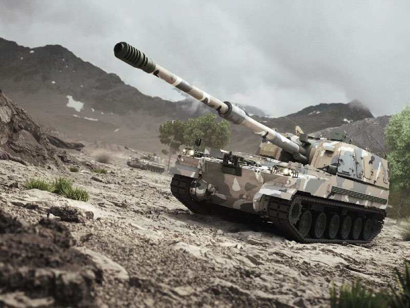 한화에어로스페이스 K9 자주포. 동아일보DB