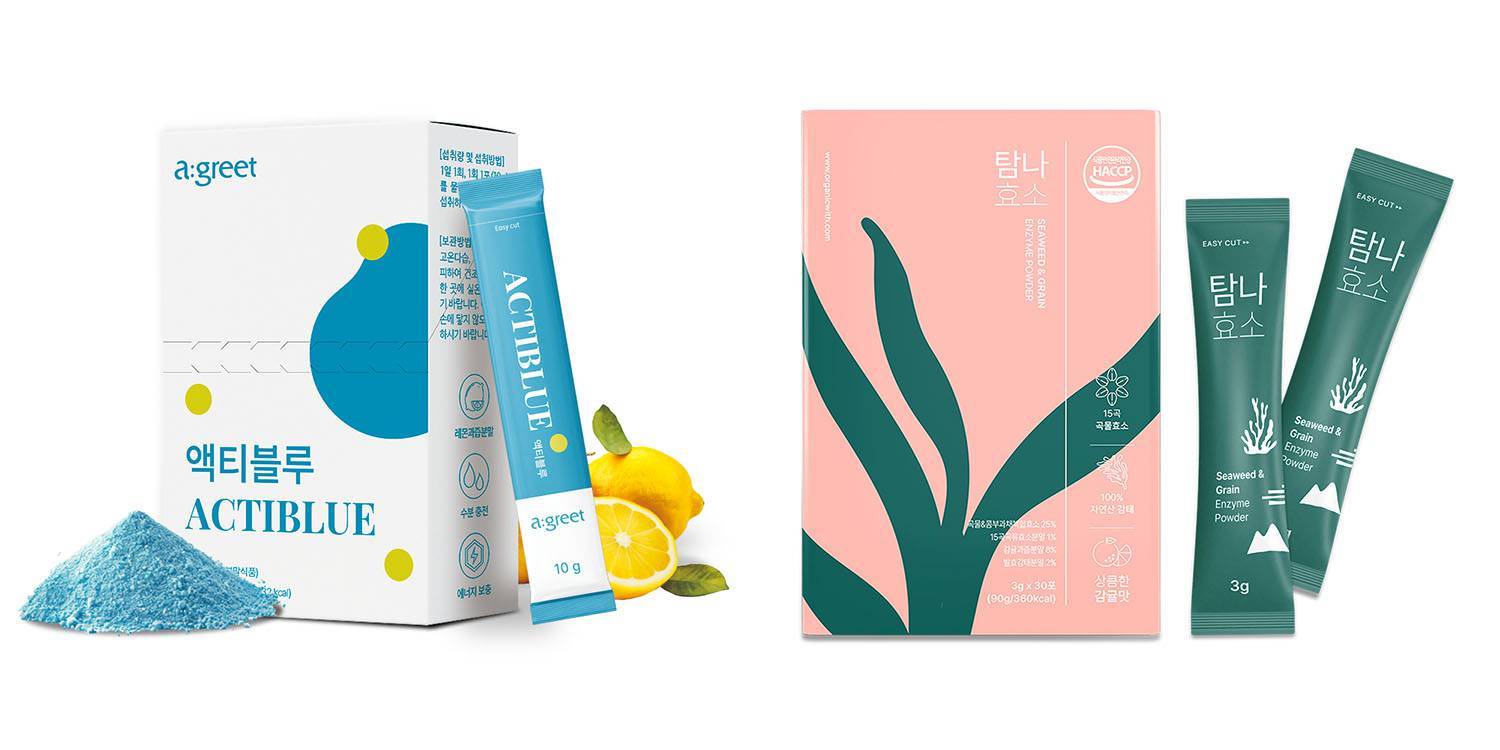 이너뷰티 브랜드 에이그릿의 제품들 / 출처=다소니