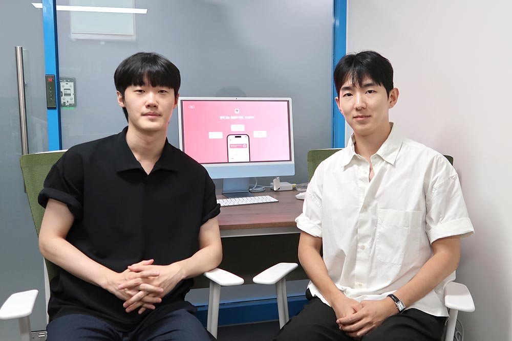 안심하이 한민우(좌), 김민수 대표 / 출처=IT동아