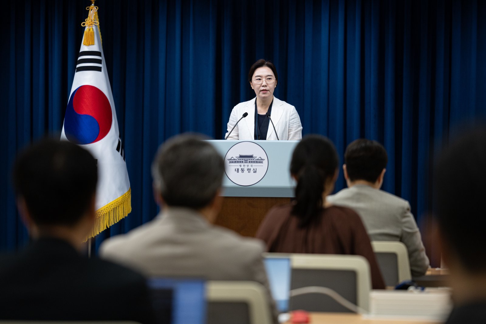 강유정 대통령실 대변인. 2025.8.14/뉴스1