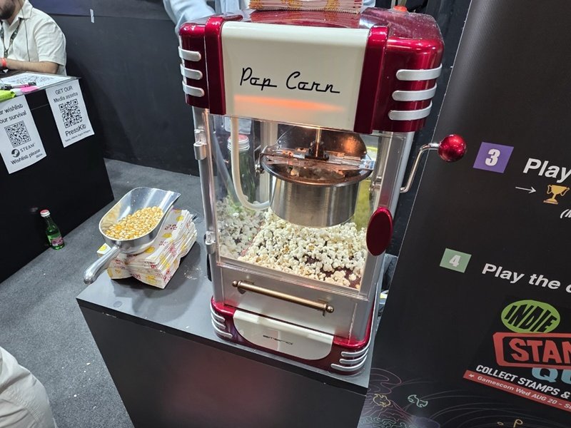 게임스컴 한국 공동관 B2C 부스 (사진=게임동아)