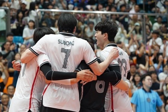 남자 배구 대표팀. (대한배구협회 제공)