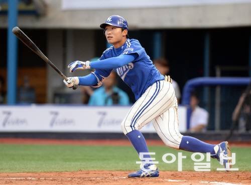 2013년 퓨처스리그(2군) 올스타전에 나섰던 박해민. 동아일보DB