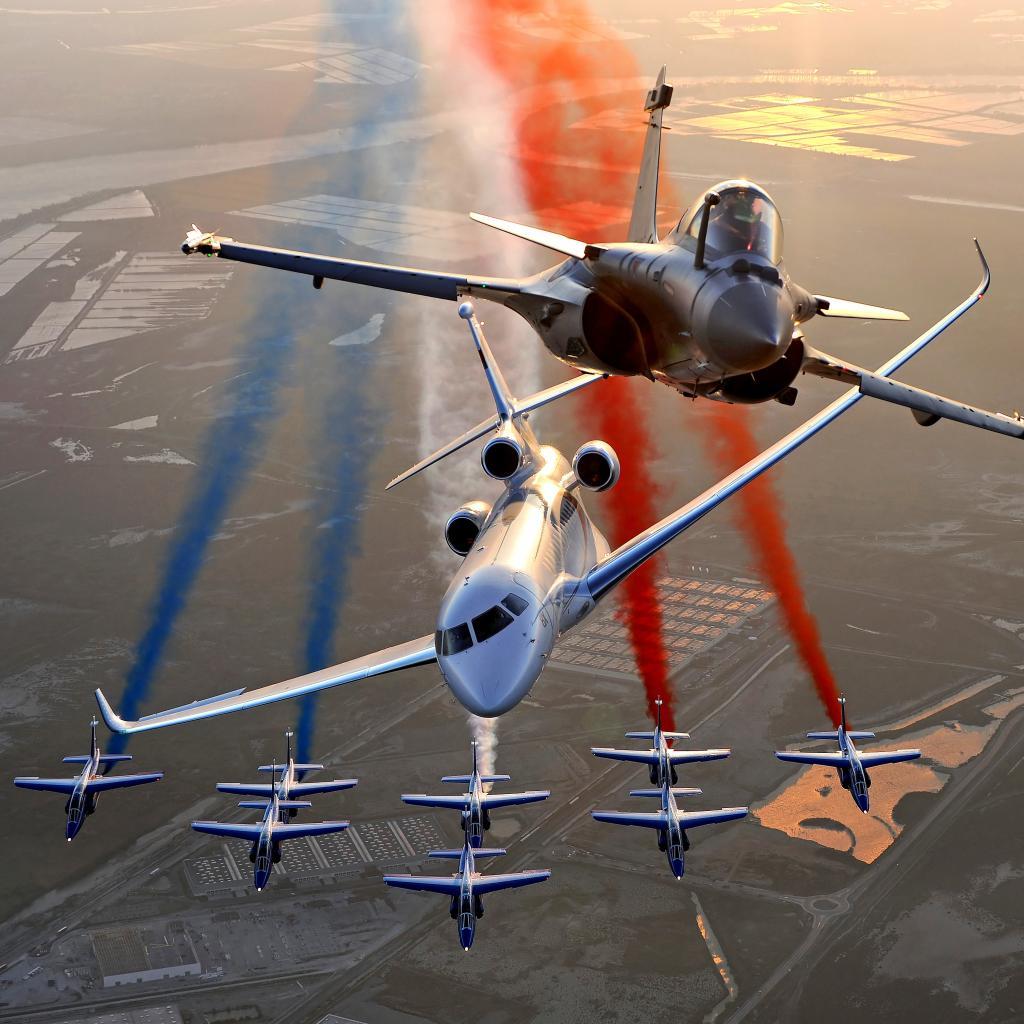 프랑스 항공기 제조업체 다쏘 에이비에이션의 홍보 이미지. 프랑스의 전투기 ‘라팔’을 만든 회사입니다. 출처 다쏘그룹