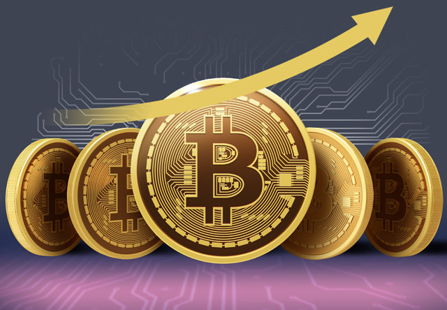 비트코인 상승 흐름 이미지. 뉴스1