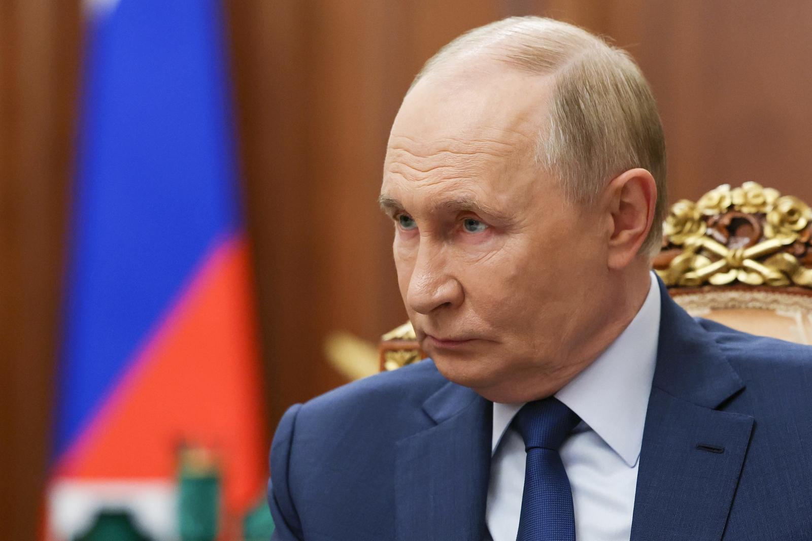 블라디미르 푸틴 러시아 대통령. AP=뉴시스