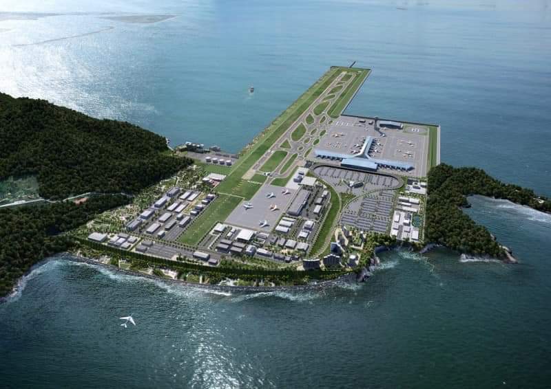 가덕도신공항 조감도 (국토교통부 제공)