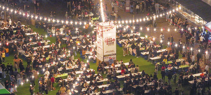 지난해 열린 홍성글로벌바비큐페스티벌 현장. 홍성군 제공