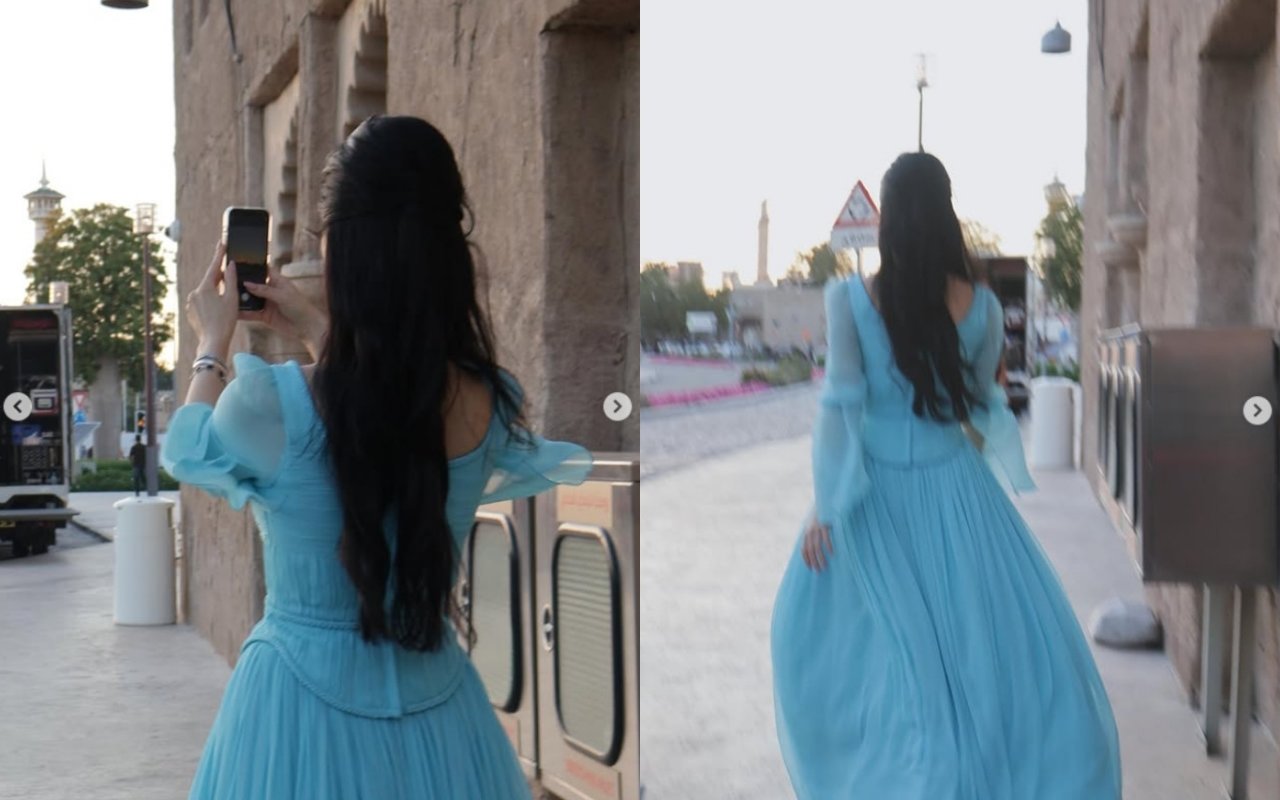 배우 송혜교가 넷플릭스 시리즈 ‘다 이루어질지니’ 특별출연 비하인드 컷을 공개했다. 두바이 촬영 현장에서 여신 같은 자태로 눈길을 끌었다. 송혜교 인스타그램