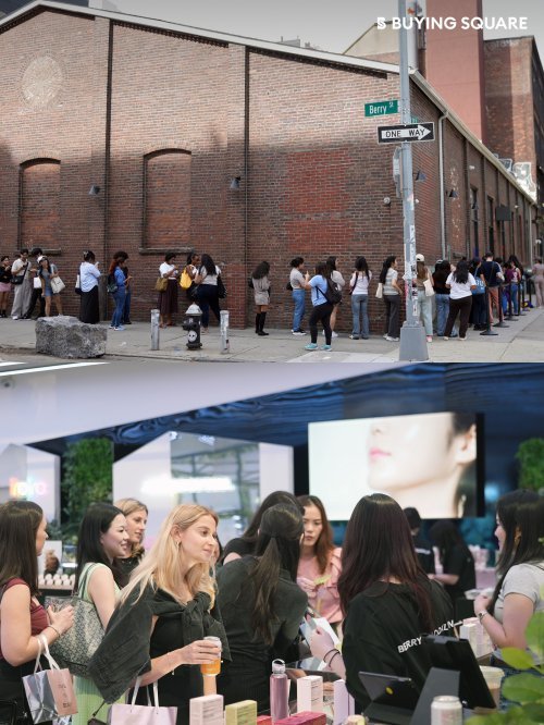 뉴욕 브루클린 50 Berry Street에 위치한 VIBE TWLV, 서울 팝업 2025 현장.