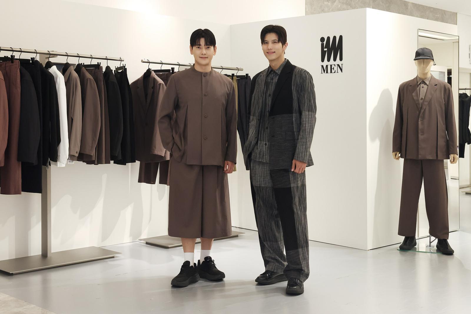 이세이미야케 남성복 라인 ‘아임 맨(IM MEN)’ 신세계백화점 강남점 팝업스토어. 신세계백화점