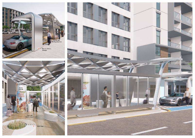 어반아케이드 라운지. 제오건축사사무소