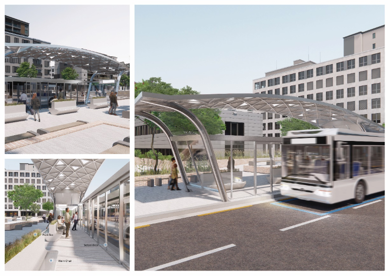 어반아케이드 버스정류장. 제오건축사사무소