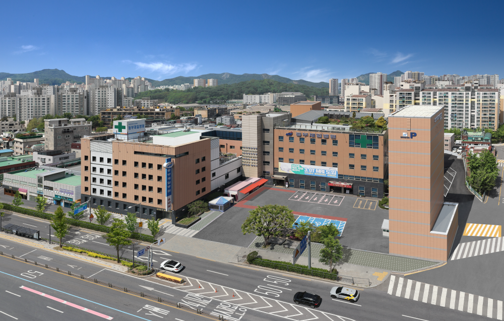 동부제일병원 전경. 서울 중랑구 망우동에 자리한 동부제일병원이 개원 42주년을 맞았다. 동부제일병원 제공
