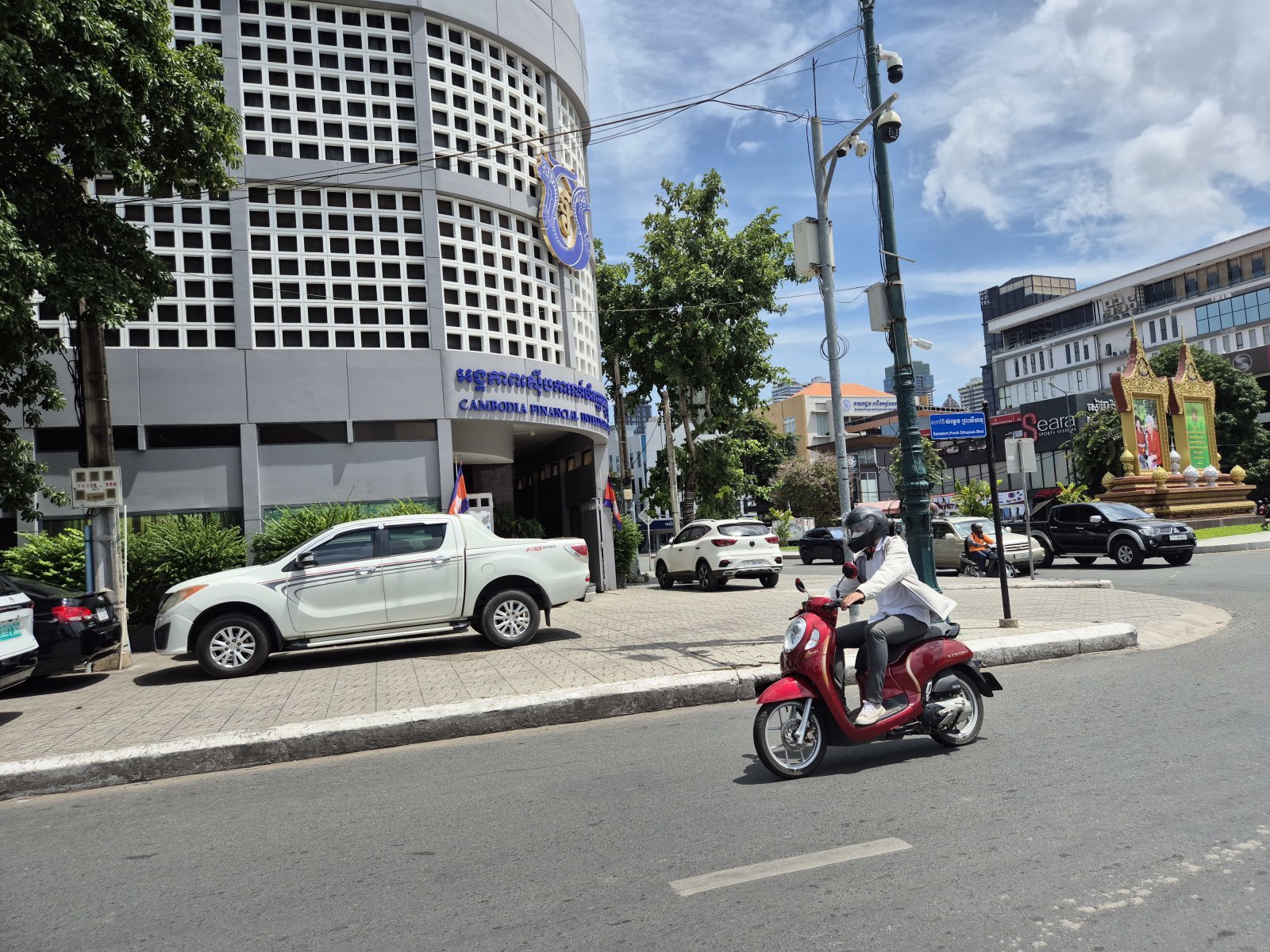 캄보디아 프롬펜 수도 도심 전경. 뉴스1