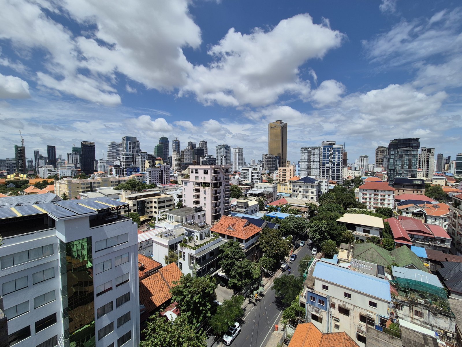 캄보디아 프놈펜 수도 도심 전경. (기사 내용과 무관) 2025.10.14 뉴스1