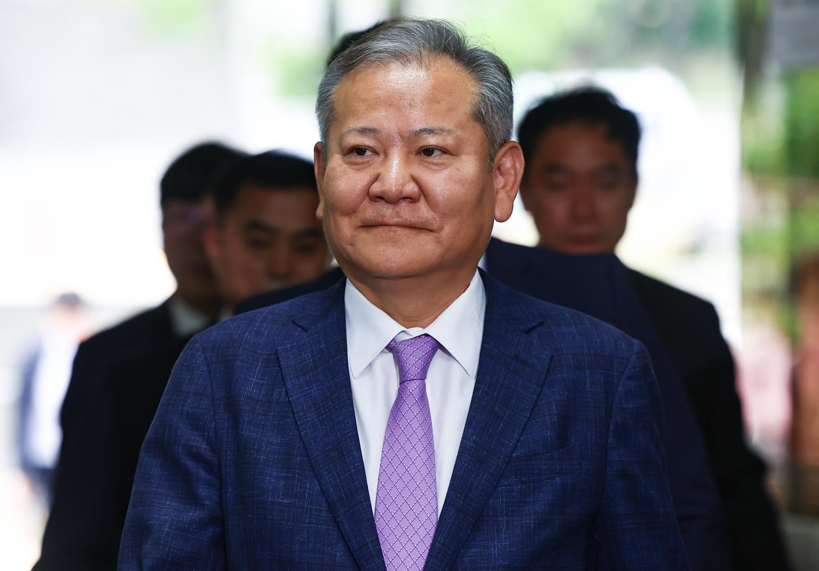 12·3 비상계엄 당시 언론사 단전·단수를 지시한 의혹을 받는 이상민 전 행정안전부 장관. 2025.7.31 뉴스1