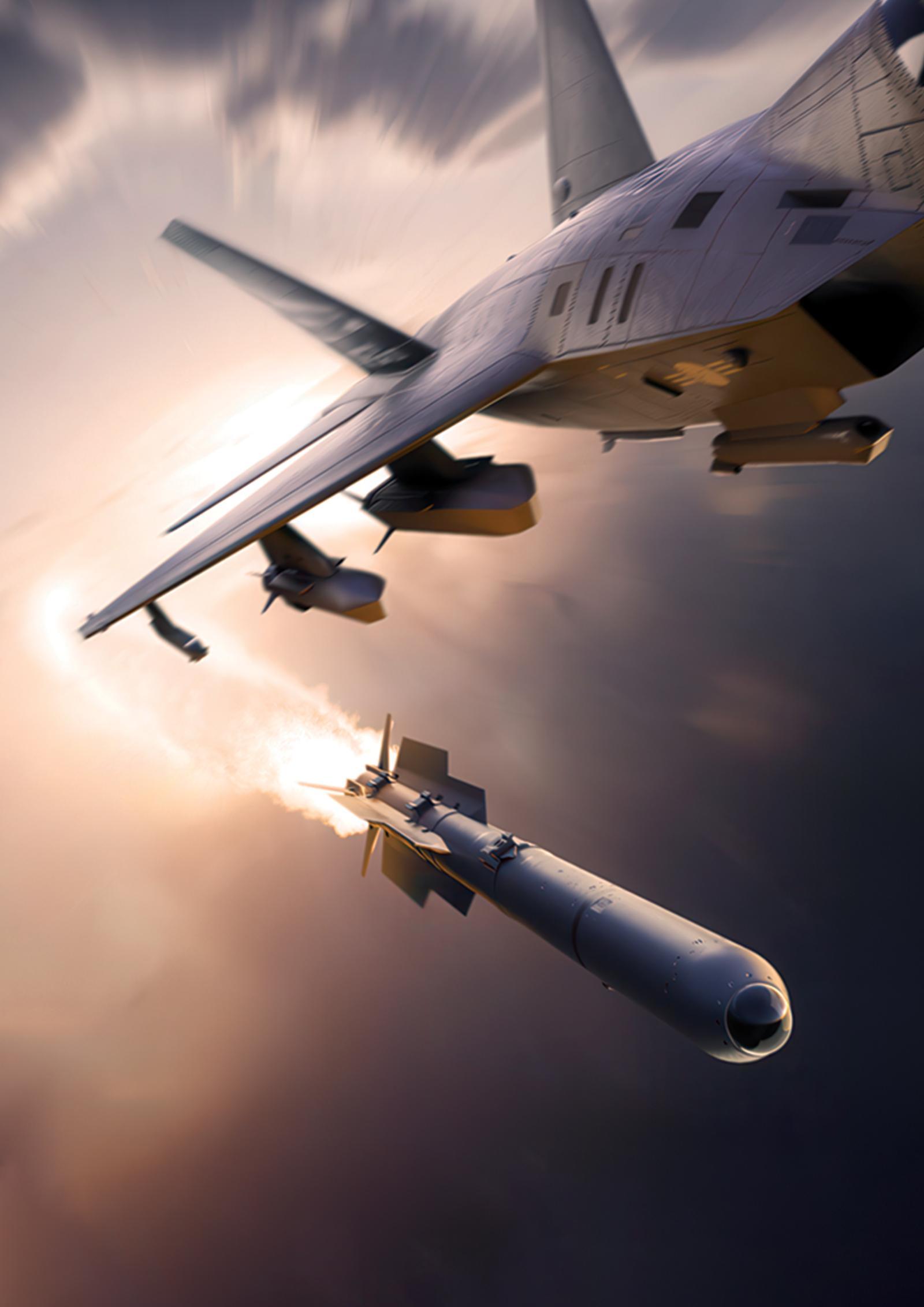 LIG넥스원의 항공무장체계 이미지. LIG넥스원 제공