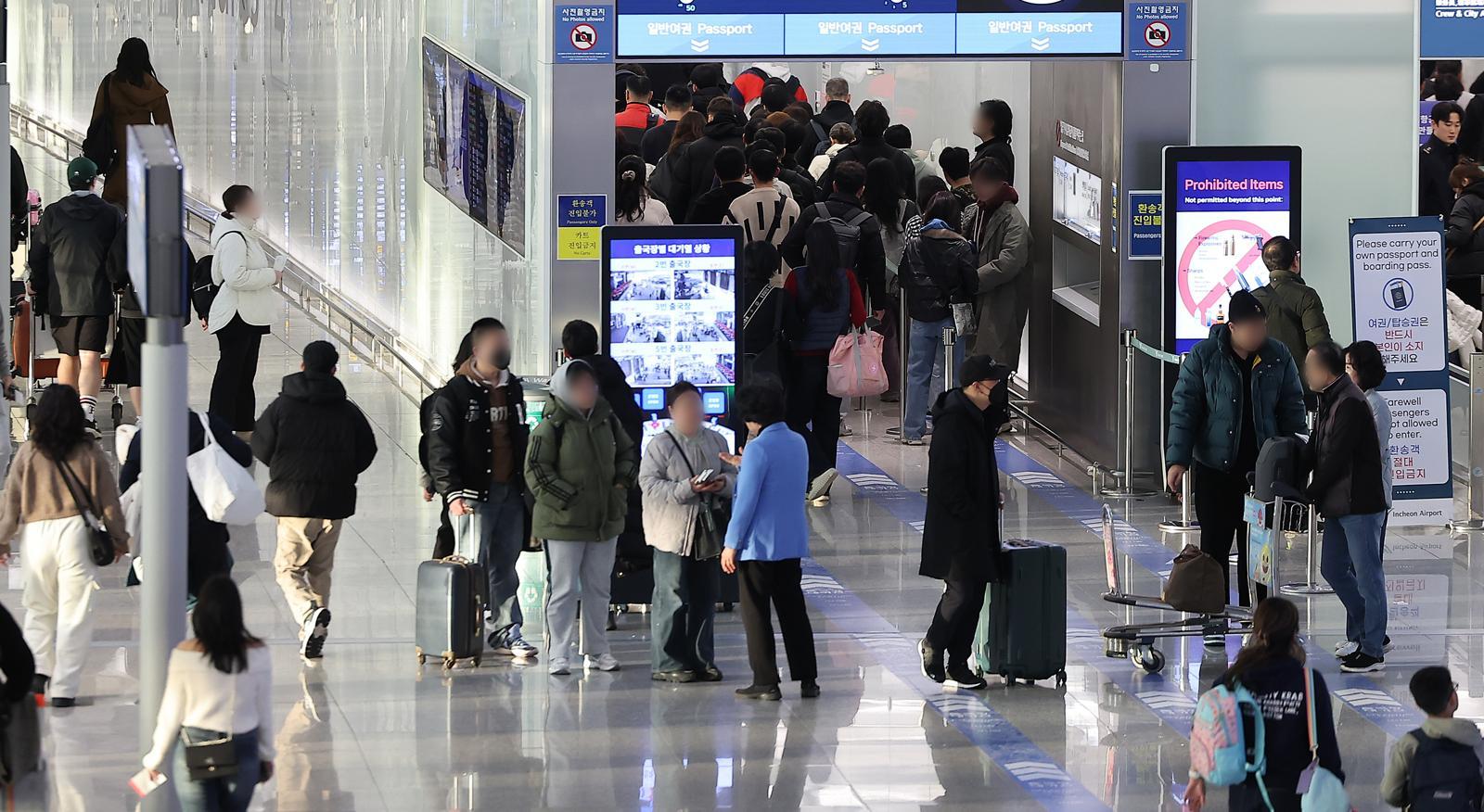 인천국제공항 제1터미널 출국장(사진은 기사 내용과 무관함) / 뉴스1