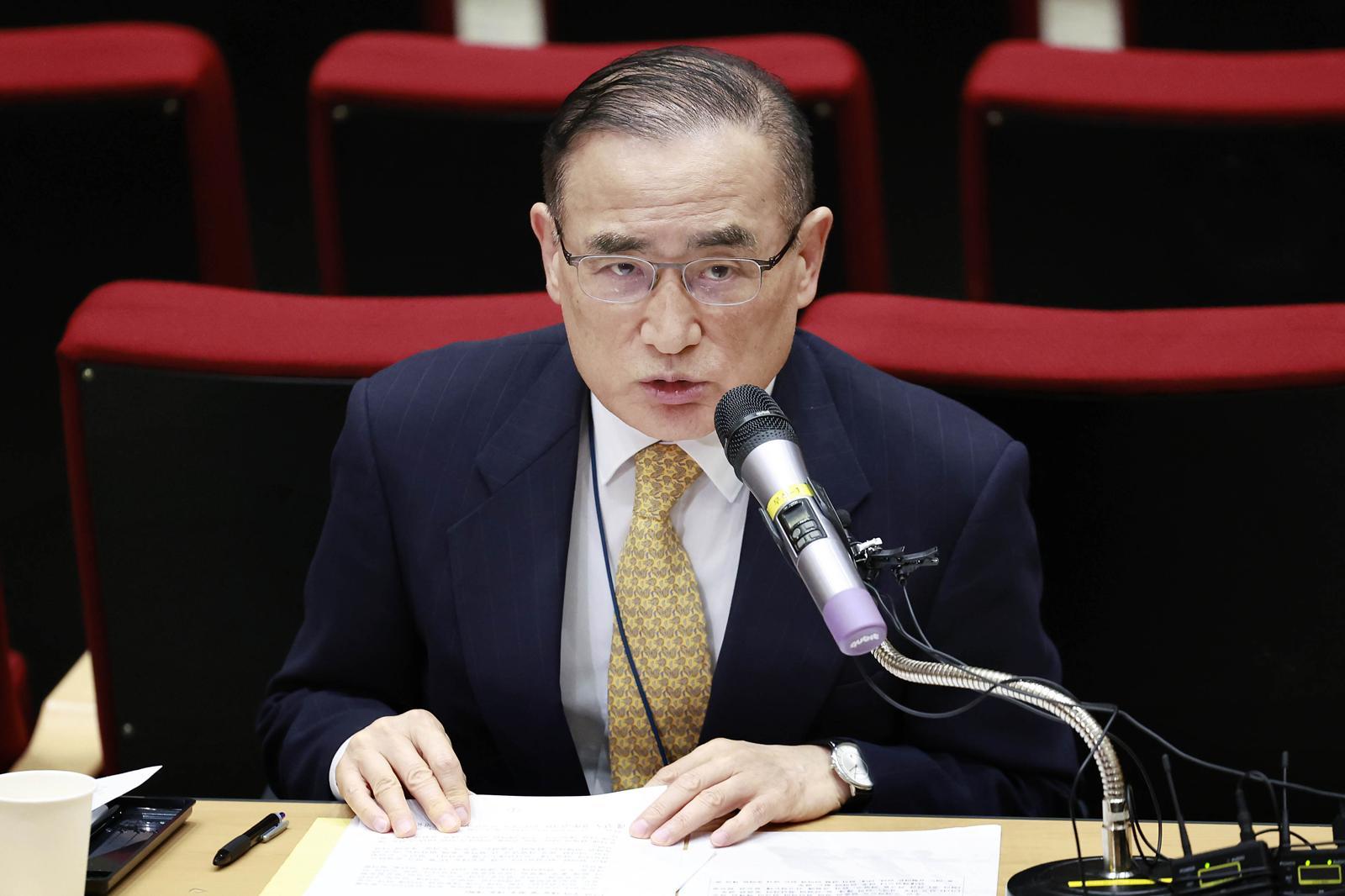 위성락 국가안보실장이 15일 서울 용산 대통령실 청사에서 캄보디아 사태에 대한 정부의 대응 현황 관련 브리핑을 하고 있다. 2025.10.15 뉴시스