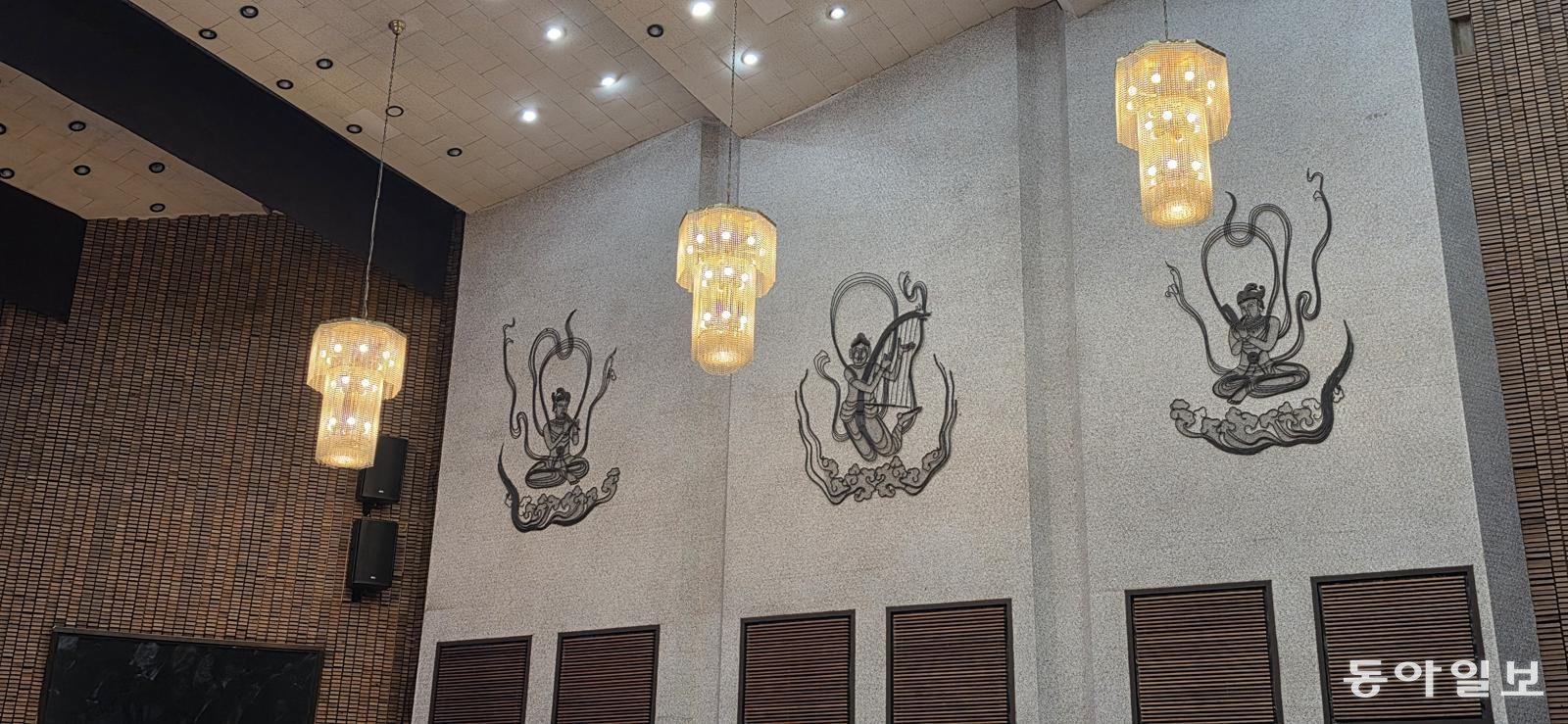 육부촌 대회의장 내부. 경주=김선미 기자 kimsunmi@donga.com