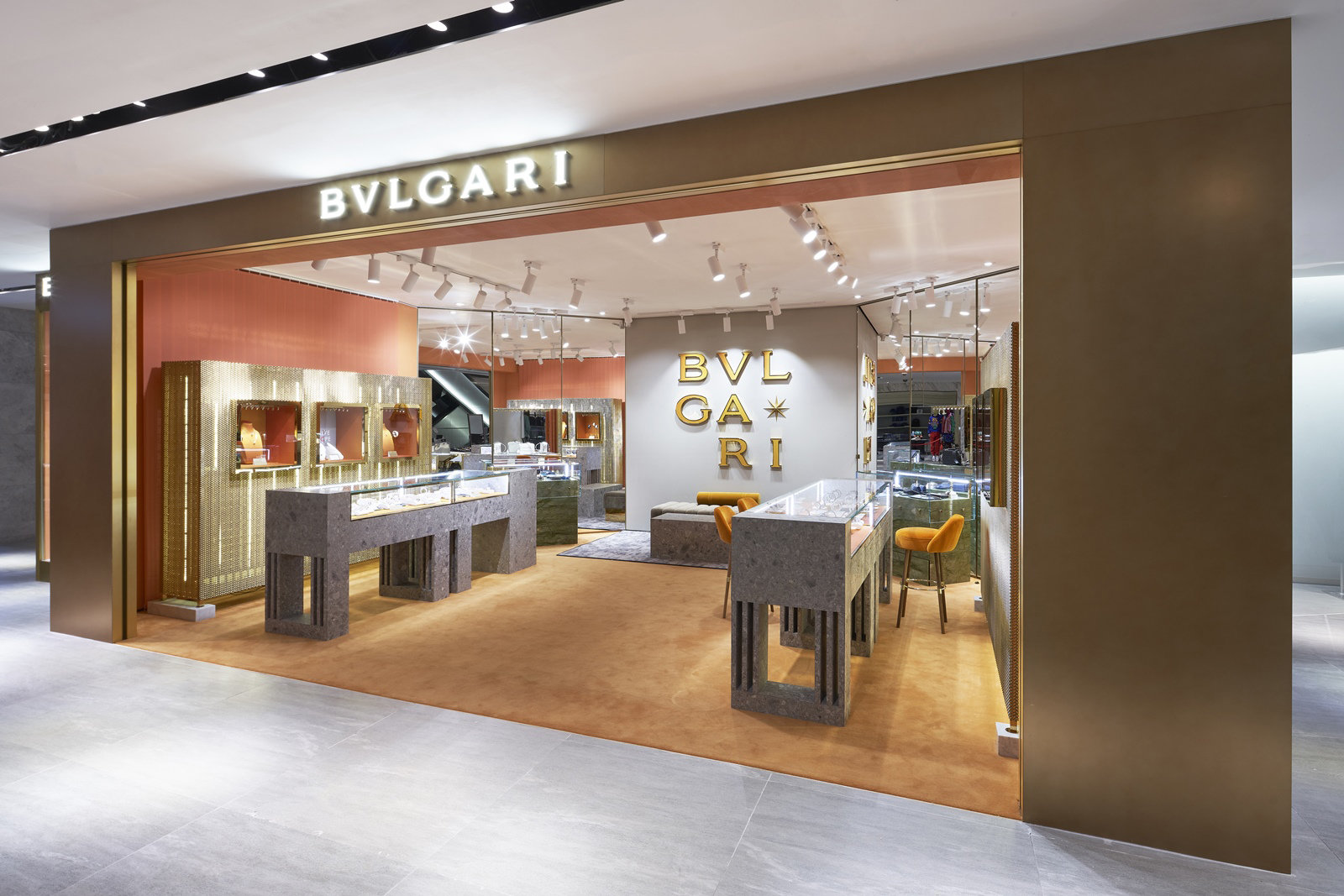 갤러리아백화점 내 불가리 매장 모습.갤러리아백화점 제공) 2021.5.2