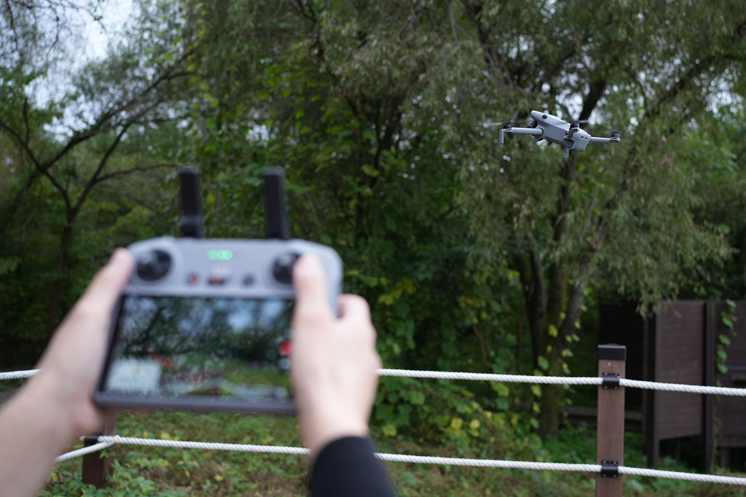 라이다 센서는 DJI 미니 5 프로의 활용 영역을 확장하는 데 도움을 준다 / 출처=IT동아