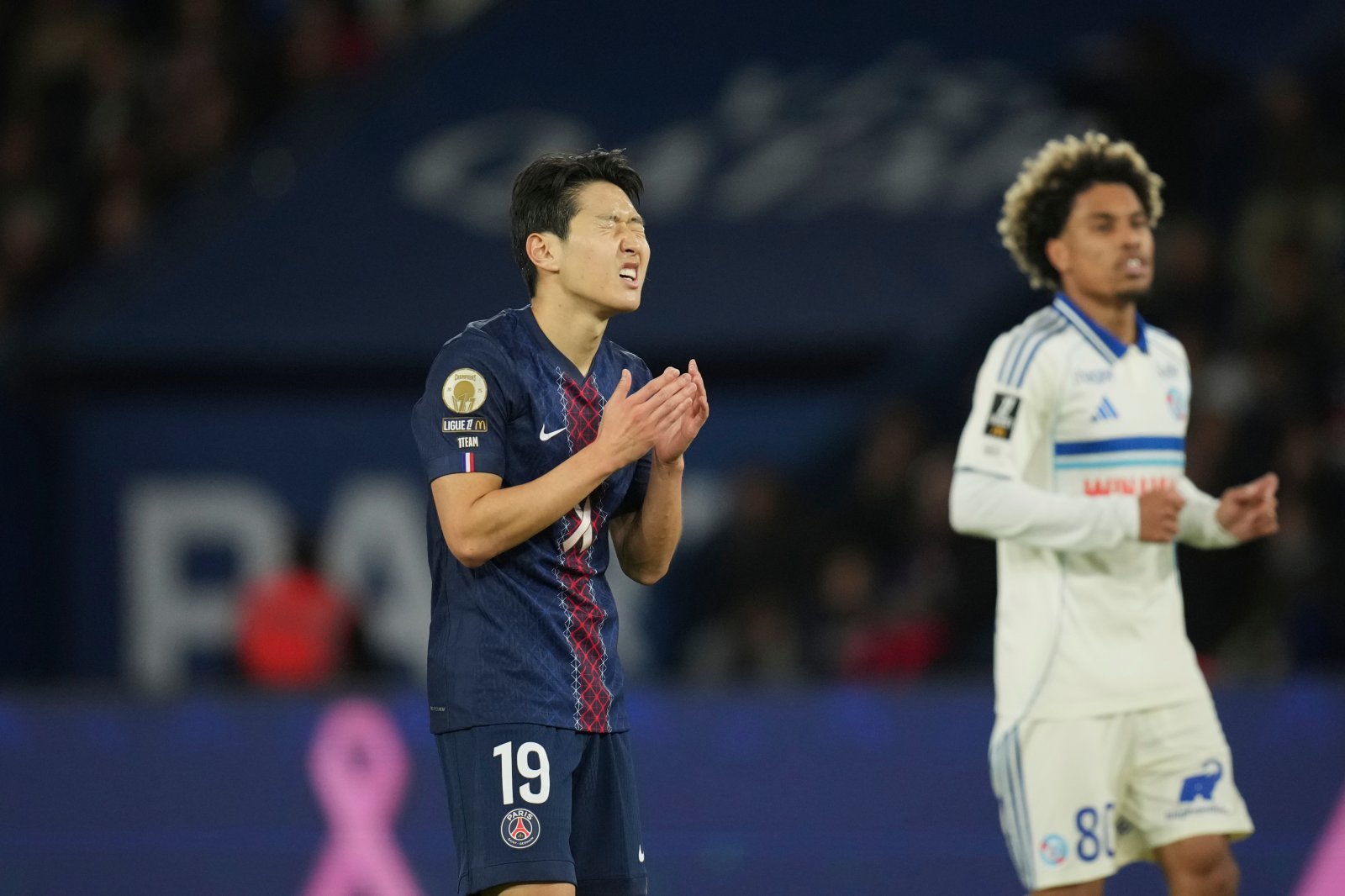 이강인 골대 강타…PSG, 스트라스부르와 3-3 무승부