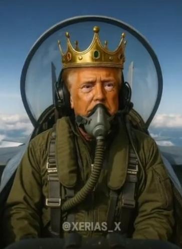 ‘왕관’ 쓴 트럼프 시위대 조롱
도널드 트럼프 미국 대통령이 18일 트루스소셜에 자신을 ‘왕’이라고 비판하는 반(反)트럼프 시위대를 조롱하는 합성 영상을 게재했다. 왕관을 쓴 그가 전투기를 몰고 시위대에 오물을 투척하는 내용을 담고 있다. 사진 출처 트루스소셜