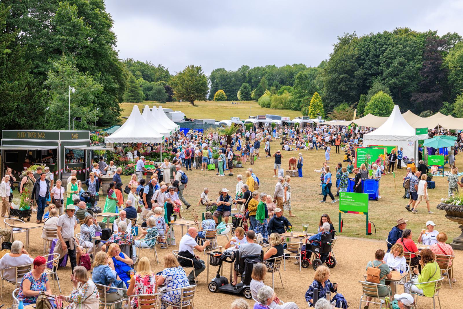 영국의 가드닝 문화를 보여주는 RHS 웬트워스 플라워쇼. Ⓒ유청오