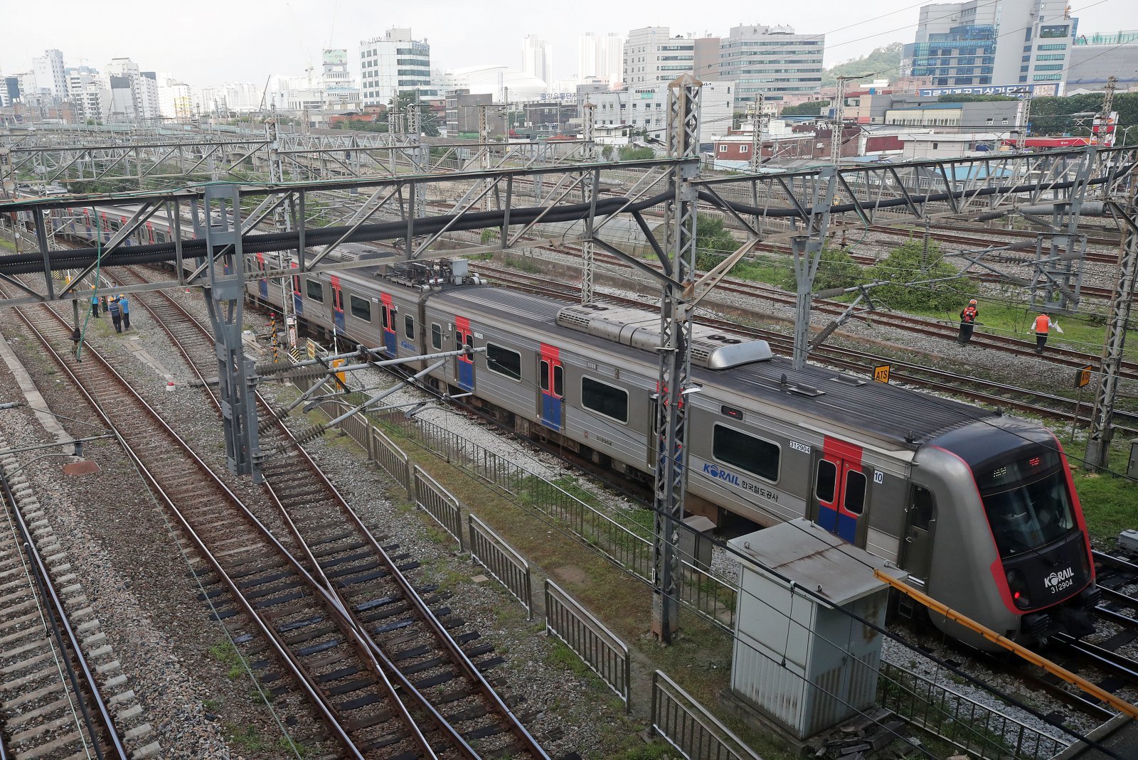 구로역 인근 선로 모습. 뉴스1 자료사진