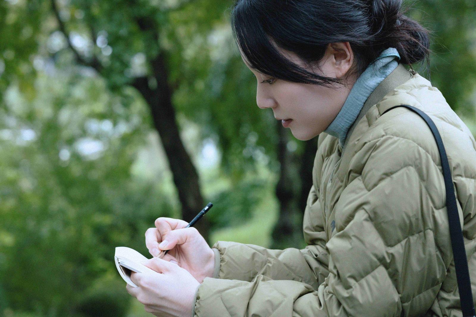 코오롱스포츠 하시시박 솟솟다운 캠페인 그림 작가 박연경.