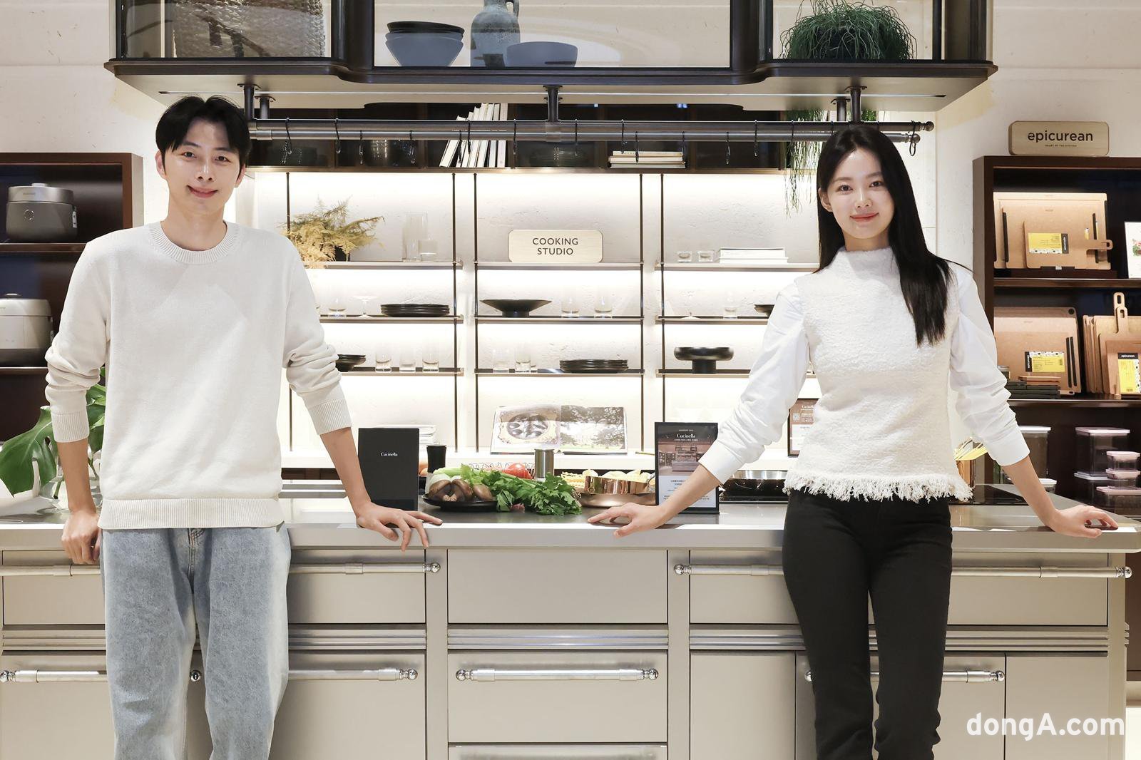 신세계백화점 강남점9층 쿠킹스튜디오에 조성된 키친 브랜드 쿠치넬라.