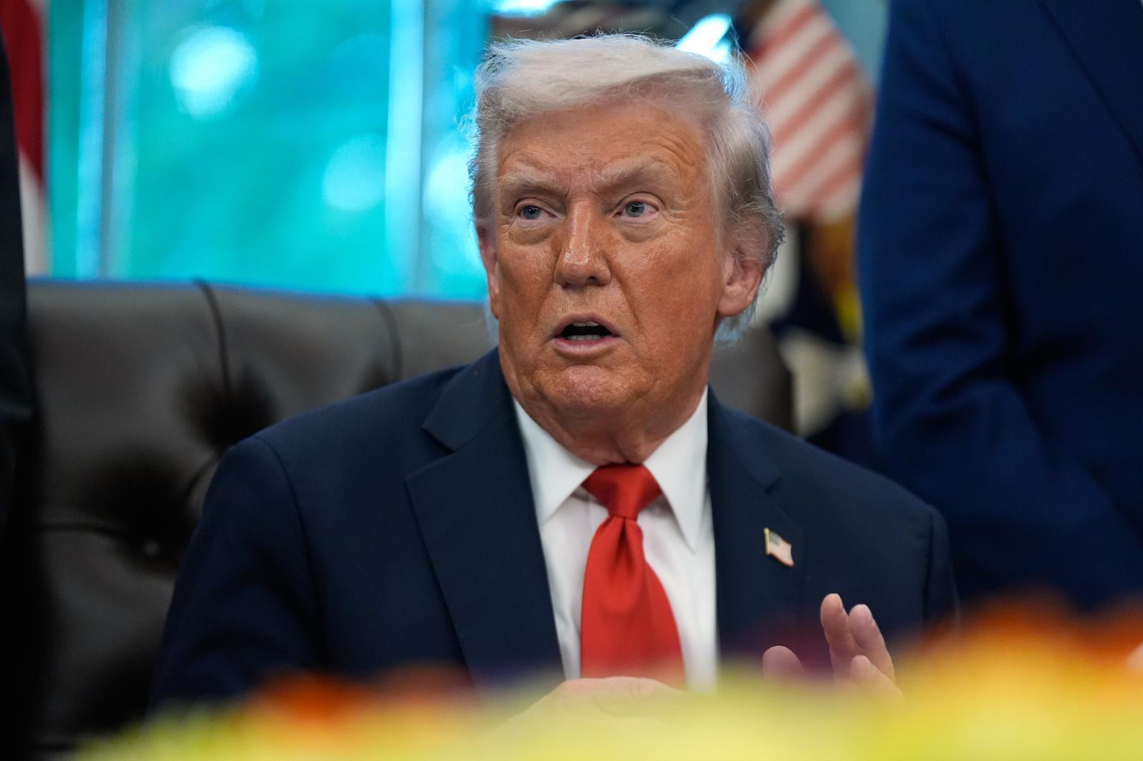 도널드 트럼프 미국 대통령. AP=뉴시스