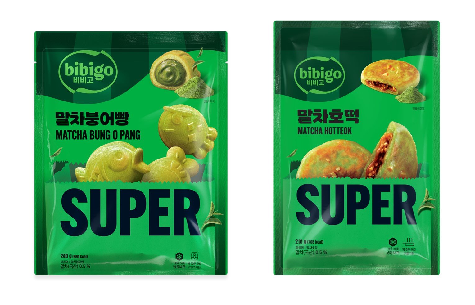 CJ제일제당이 이달 출시한 비비고 ‘말차 붕어빵’. CJ제일제당 제공